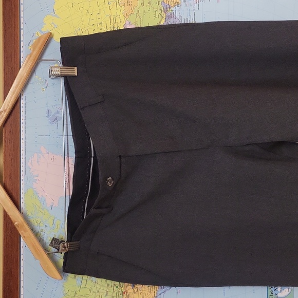 Vintage Classic & elegant JONES NEW-YORK Grey Professional dress pants, Size 36 - Picture 3 of 12